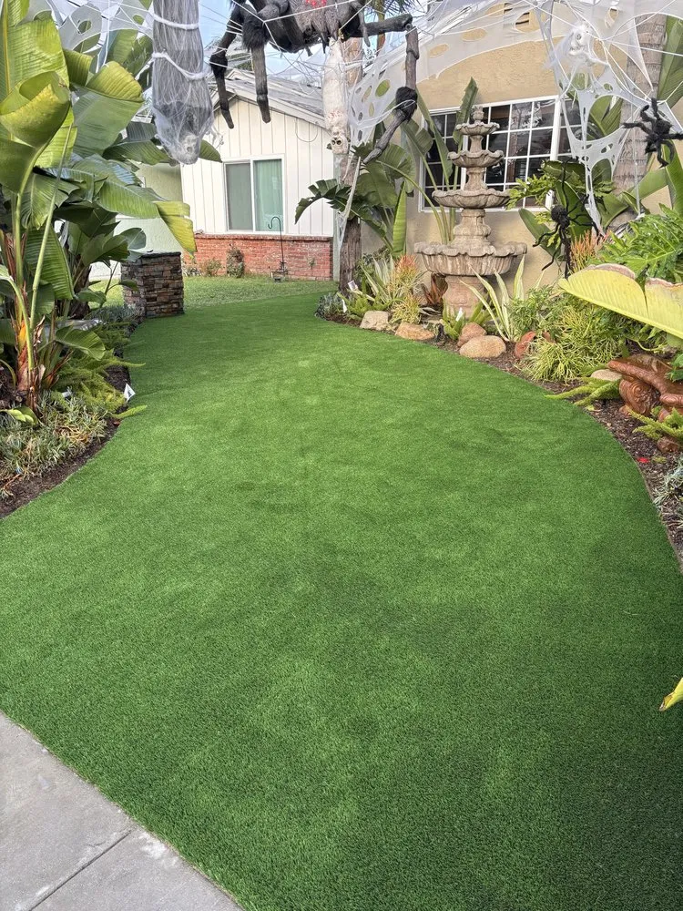 Expert landscape installation for beautiful yards across Bellflower, CA - Aquatlan Landscaping