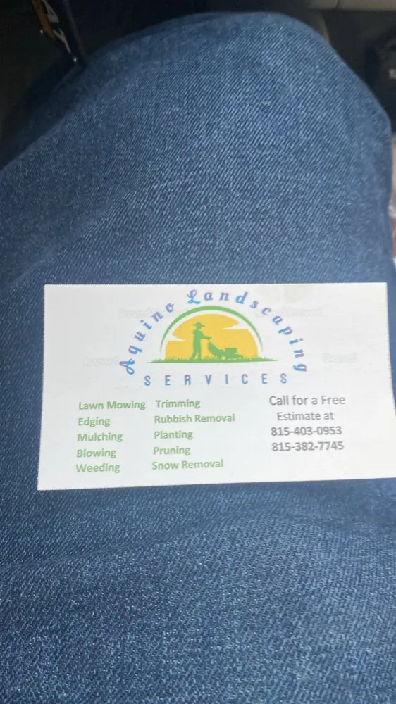 Trusted yard maintenance for year-round maintenance in Harvard, IL by Aquino Landscaping