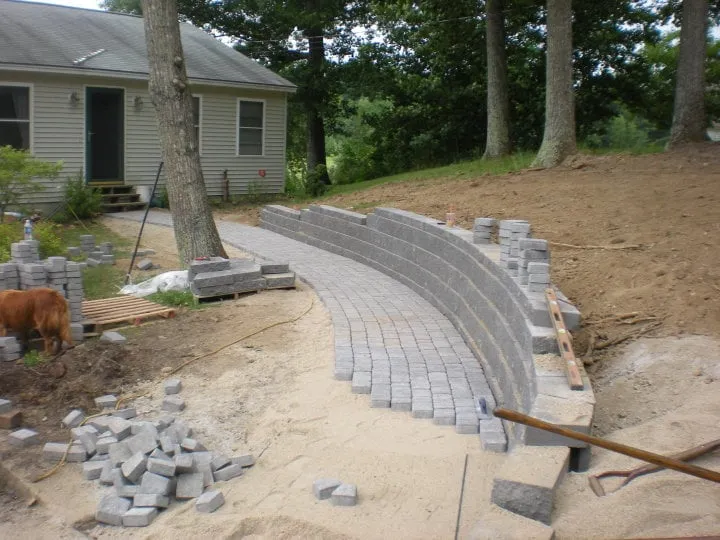 Custom residential landscaping for outdoor upgrades across Portland, ME - AR Cail Excavation