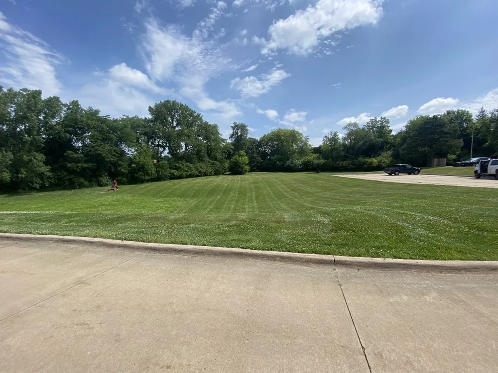 Affordable yard cleanup service with custom design in Coralville, IA by AR Concrete Hardscaping