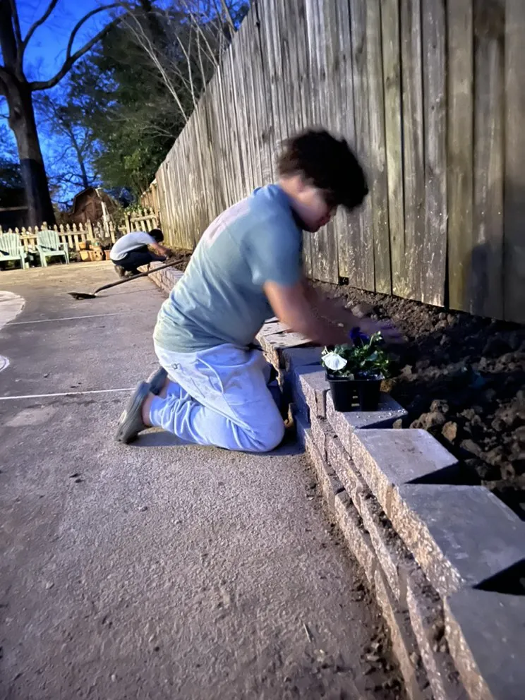 Local garden landscaping for residential properties in Dalton, GA by AR Landscape