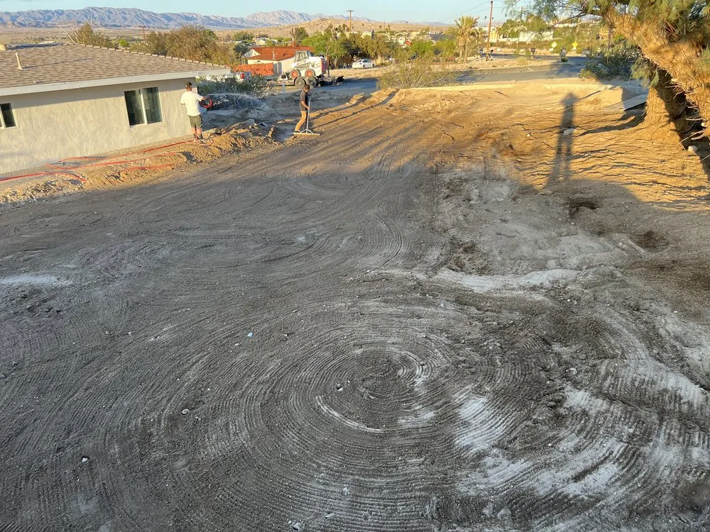 Custom landscape installation in Yucca Valley, CA by AR Landscaping