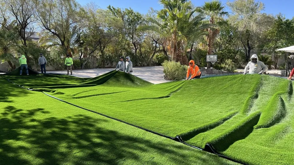 Trusted yard maintenance for homes in Las Vegas, NV by A&R Maintenance & Landscaping