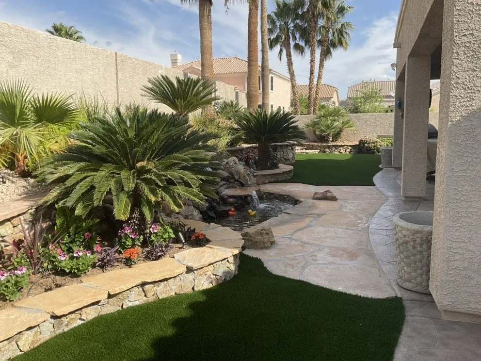 Local lawn mowing service for beautiful yards in Las Vegas, NV by A&R Maintenance & Landscaping