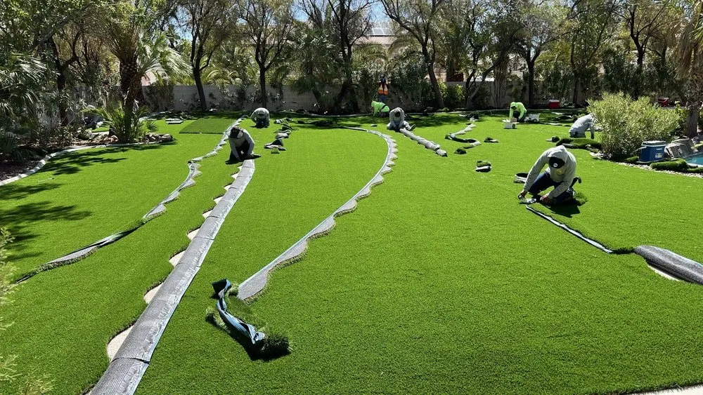 Affordable lawn care service for beautiful yards in Las Vegas, NV by A&R Maintenance & Landscaping