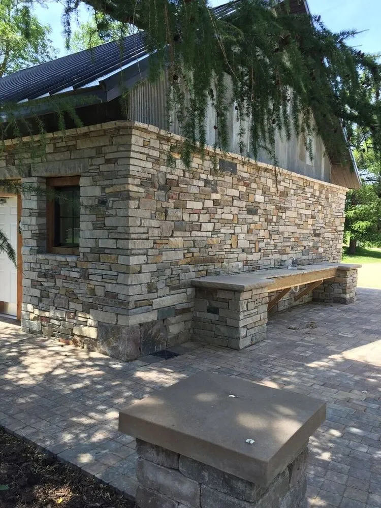 Expert landscape installation in Minneapolis, MN by Arabella Stone Co