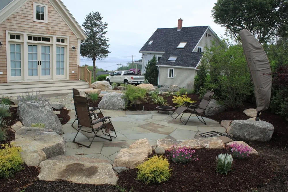 Local outdoor landscaping in Gloucester, MA - Araneo Landworks Inc.