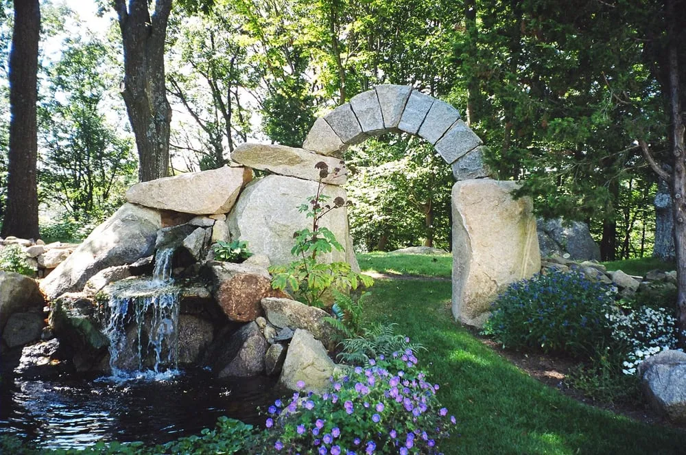 Local yard maintenance with custom design across Gloucester, MA - Araneo Landworks Inc.