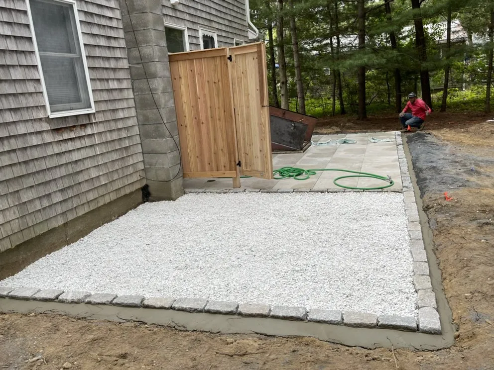 Affordable garden landscaping with custom design in Fall River, MA by Araujo's Irrigation & Landscaping