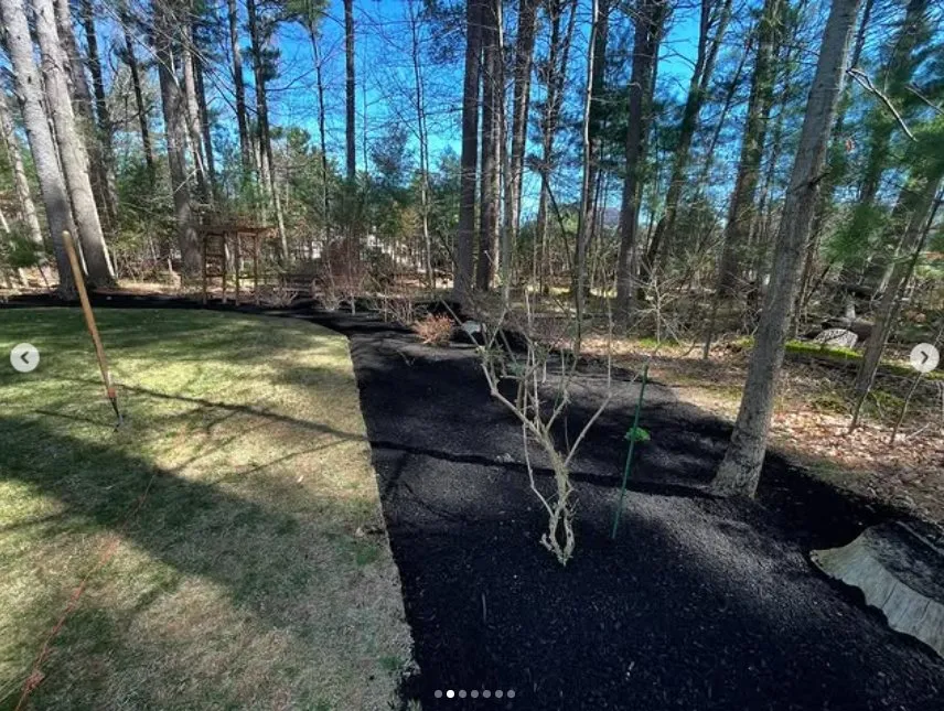 Custom landscape installation for residential properties in New Bedford, MA by Araujo’s Irrigation and Landscaping