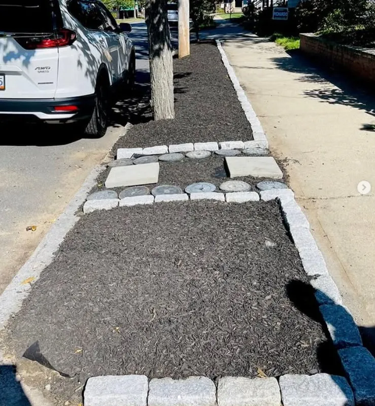 Professional outdoor landscaping with custom design in New Bedford, MA by Araujo’s Irrigation and Landscaping