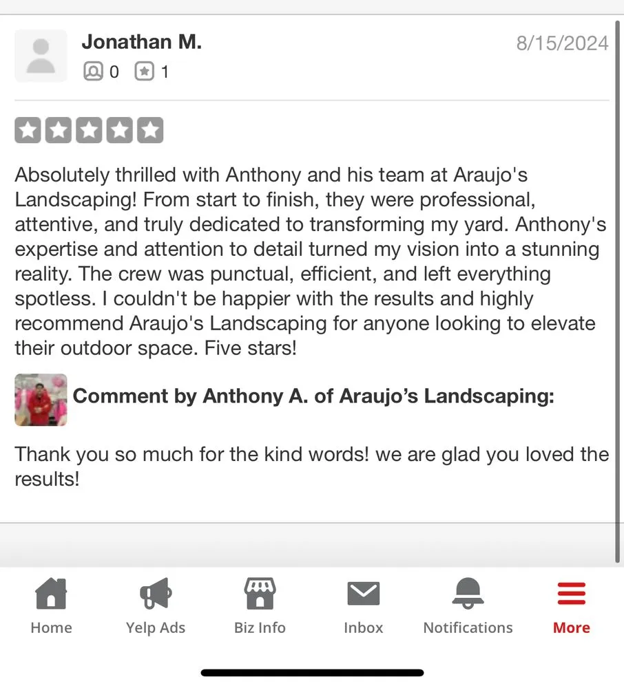 Professional yard maintenance in San Jose, CA by Araujo’s Landscaping