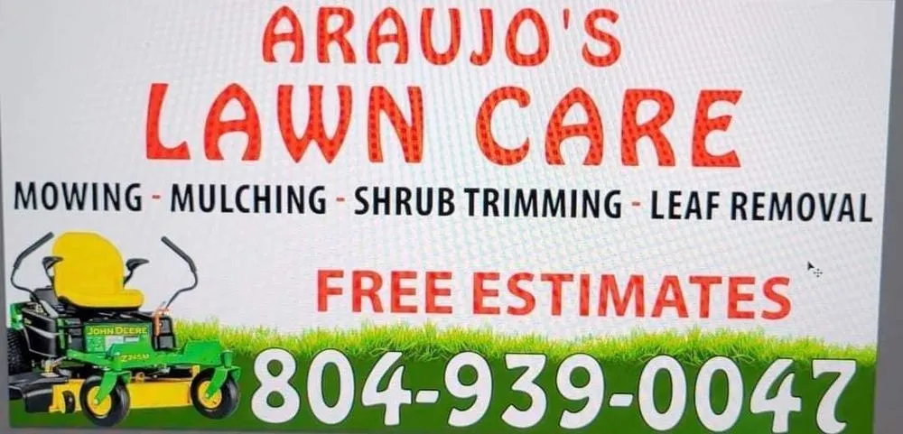 Local yard maintenance experts serving Highland Springs, VA - Araujo's lawncare