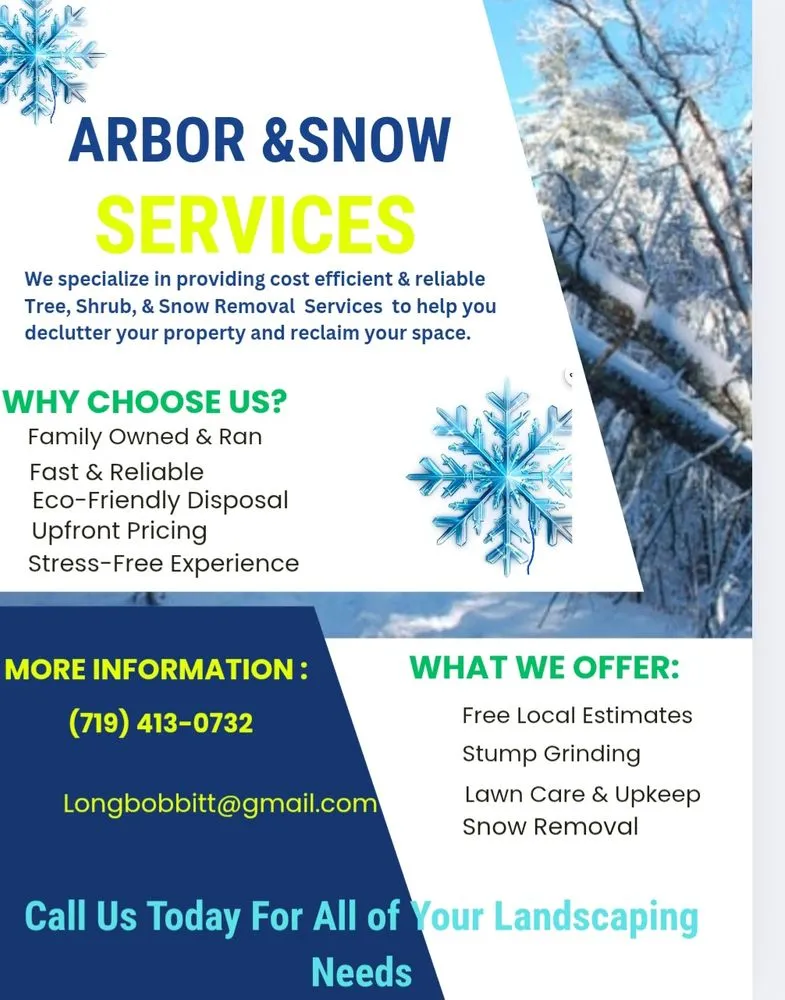 Affordable yard cleanup service for homes in Colorado Springs, CO by Arbor & Snow