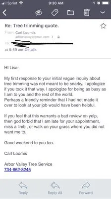 Arbor Valley Tree Service Logo