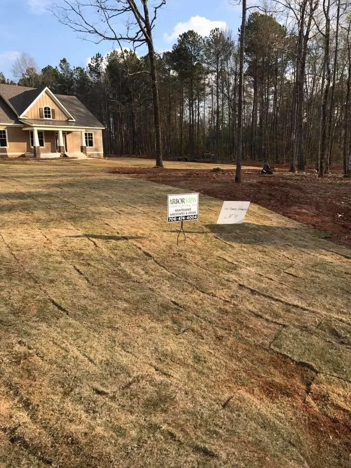 Affordable landscape installation with custom design across Madison, GA - Arbor View Landscaping