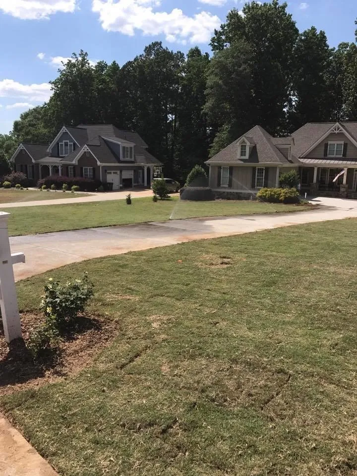Professional residential landscaping in Madison, GA by Arbor View Landscaping