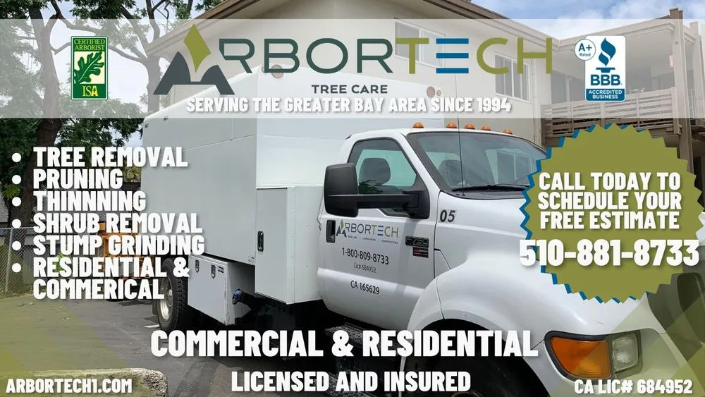 Expert garden landscaping in Hayward, CA by ArborTech
