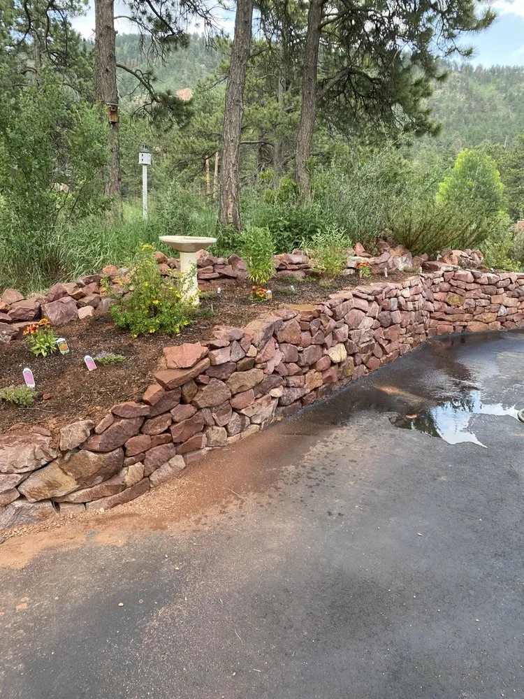 Affordable landscape installation in Woodland Park, CO by Arbuckle’s Handyman & Landscaping