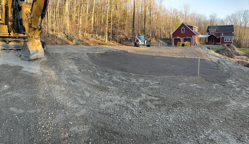 Custom outdoor landscaping near you across Bristol, NH - ARC Excavation and Site Development