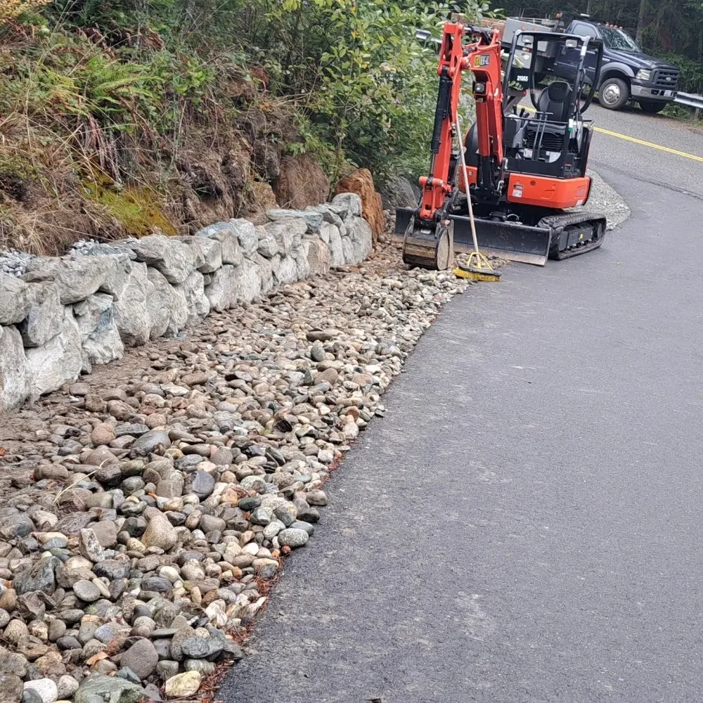 Affordable yard cleanup service for residential properties in Burlington, WA by Arc Landscape