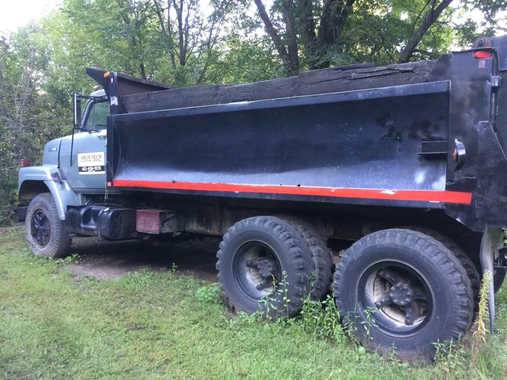 Custom garden landscaping in Inver Grove, MN - Arch-Tech Landscaping Nursery Gravel & Black Dirt