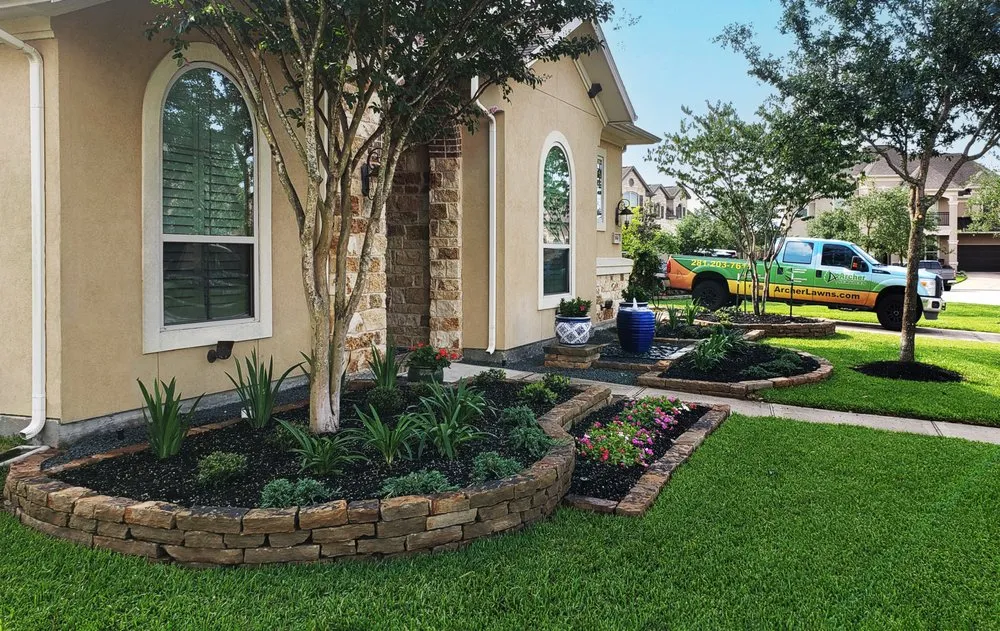 Local landscaping services in Magnolia, TX by Archer Landscape Design