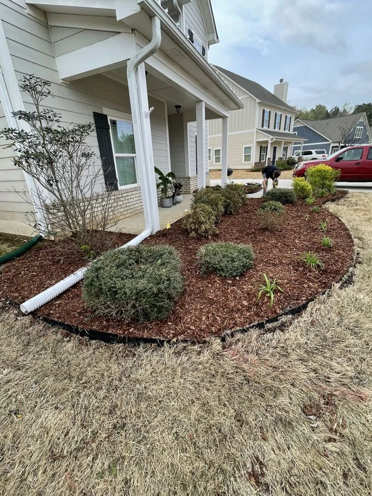 Custom landscape design in Moody, AL by Archer Lawn Maintenance