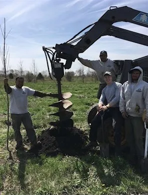 Custom lawn mowing service with custom design across Lockport, IL - Archer Pines Landscaping