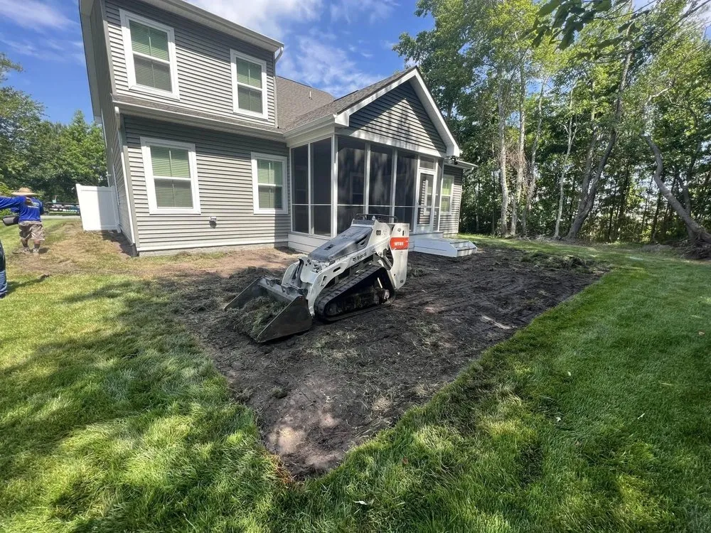 Professional landscape installation for outdoor upgrades in Georgetown, DE by Archi's