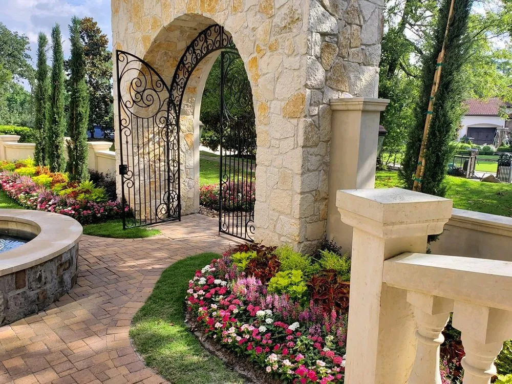 Professional yard maintenance in Houston, TX by Architectural Land Design