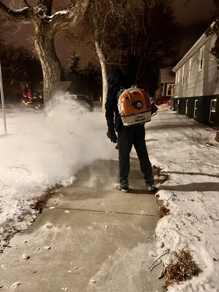 Trusted lawn mowing service for year-round maintenance in Minot, ND by Arctic Lawn Care & Snow Removal