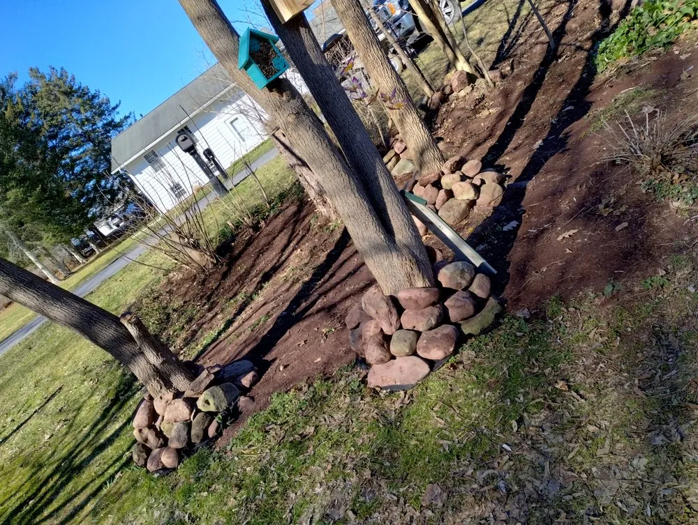 Expert garden landscaping with custom design in Phoenix, NY by Arduini Farms & Landscaping