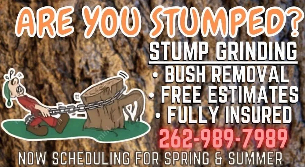Professional residential landscaping in Union Grove, WI by Are you stumped? Stump grinding