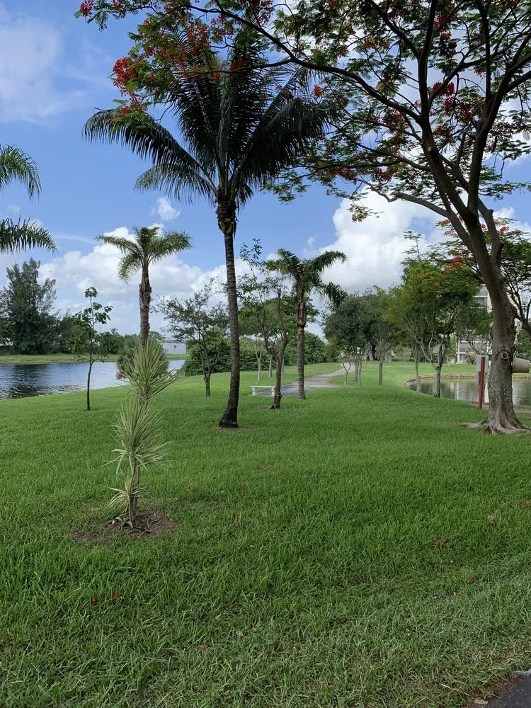 Reliable lawn care service with custom design across Pompano Beach, FL - Area Landscape Services