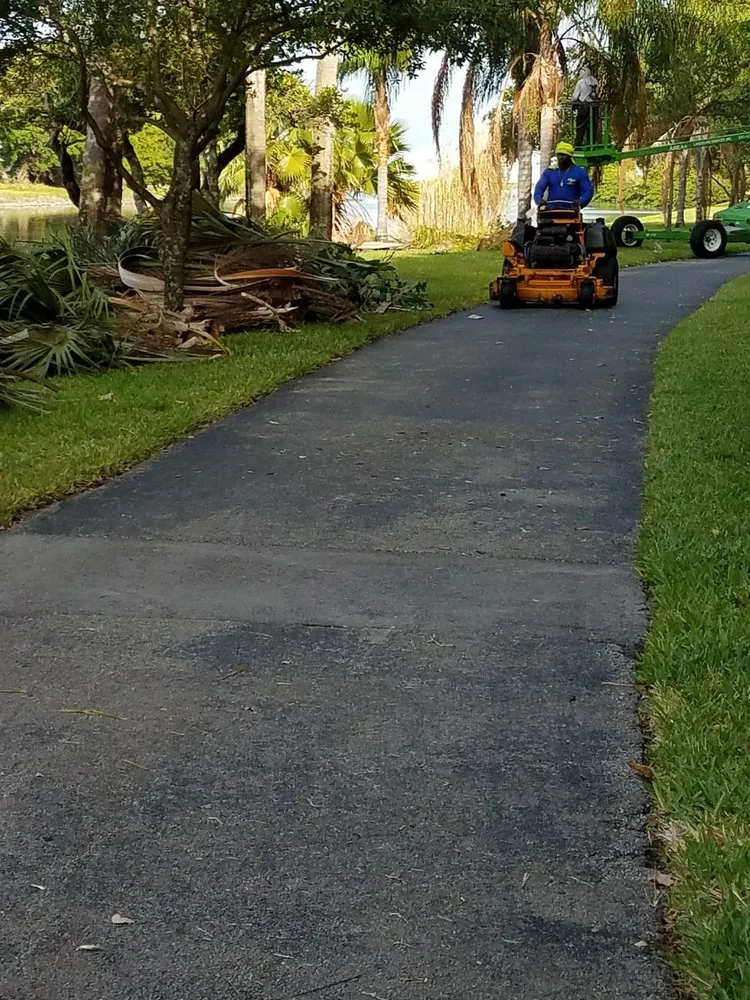 Trusted lawn care service for residential properties in Pompano Beach, FL by Area Landscape Services