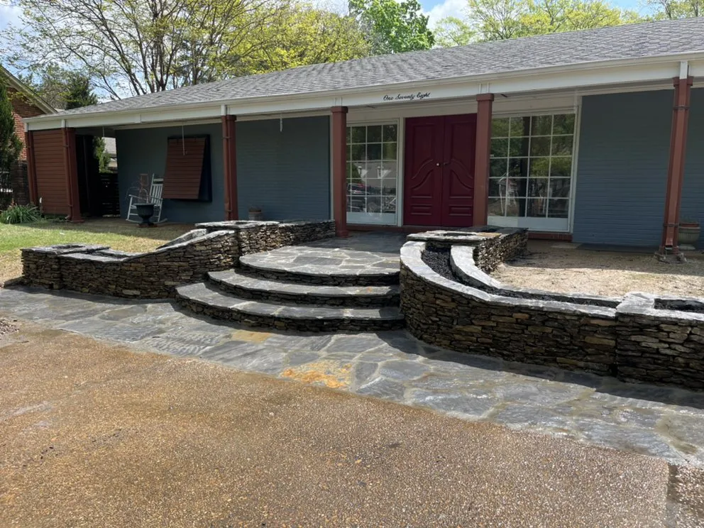 Professional residential landscaping in Memphis, TN - Arellano Landscape and Construction