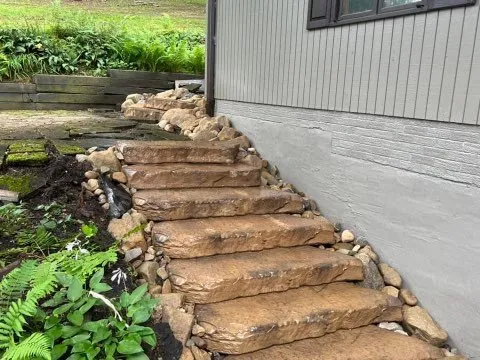 Expert residential landscaping in Bridgeport, WV by Arellano Lawncare And Tree's service