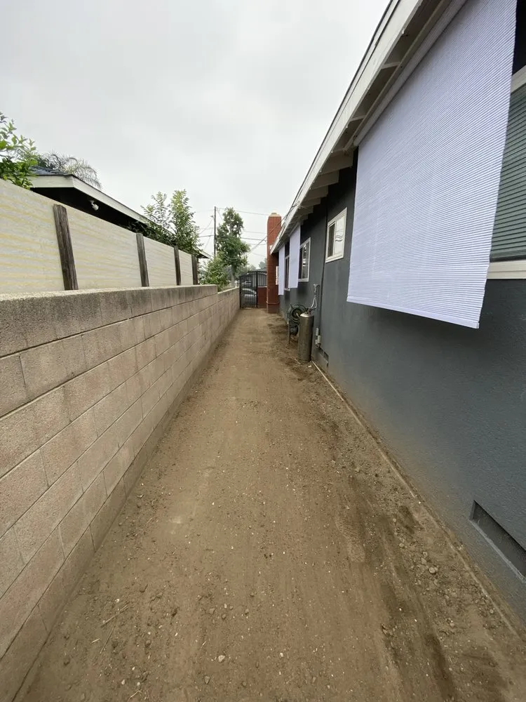 Local landscape installation in Fontana, CA by Arenas Landscape