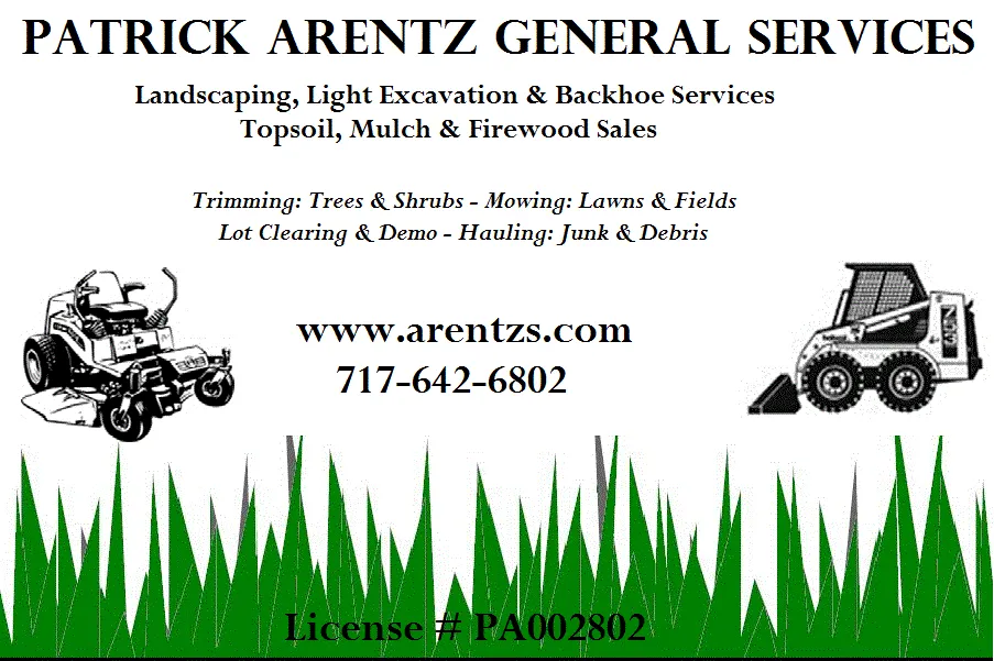 Top-rated yard cleanup service in Fairfield, PA - Arentz General Services
