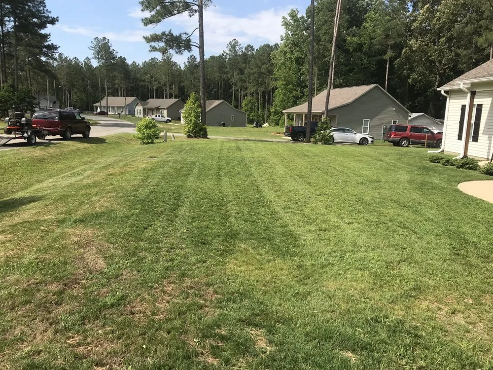 Professional residential landscaping in Smithfield, NC by Arevalos Lawn Care