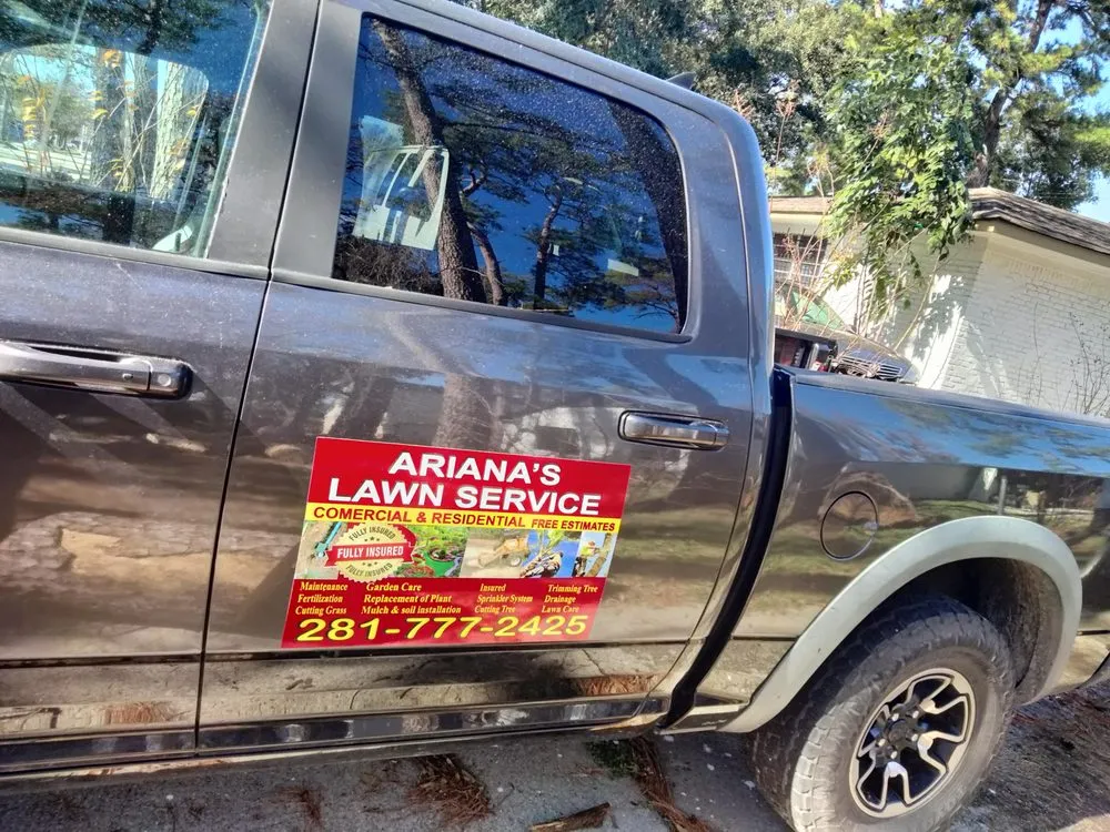Custom yard cleanup service in Houston, TX - Ariana's Lawn Service