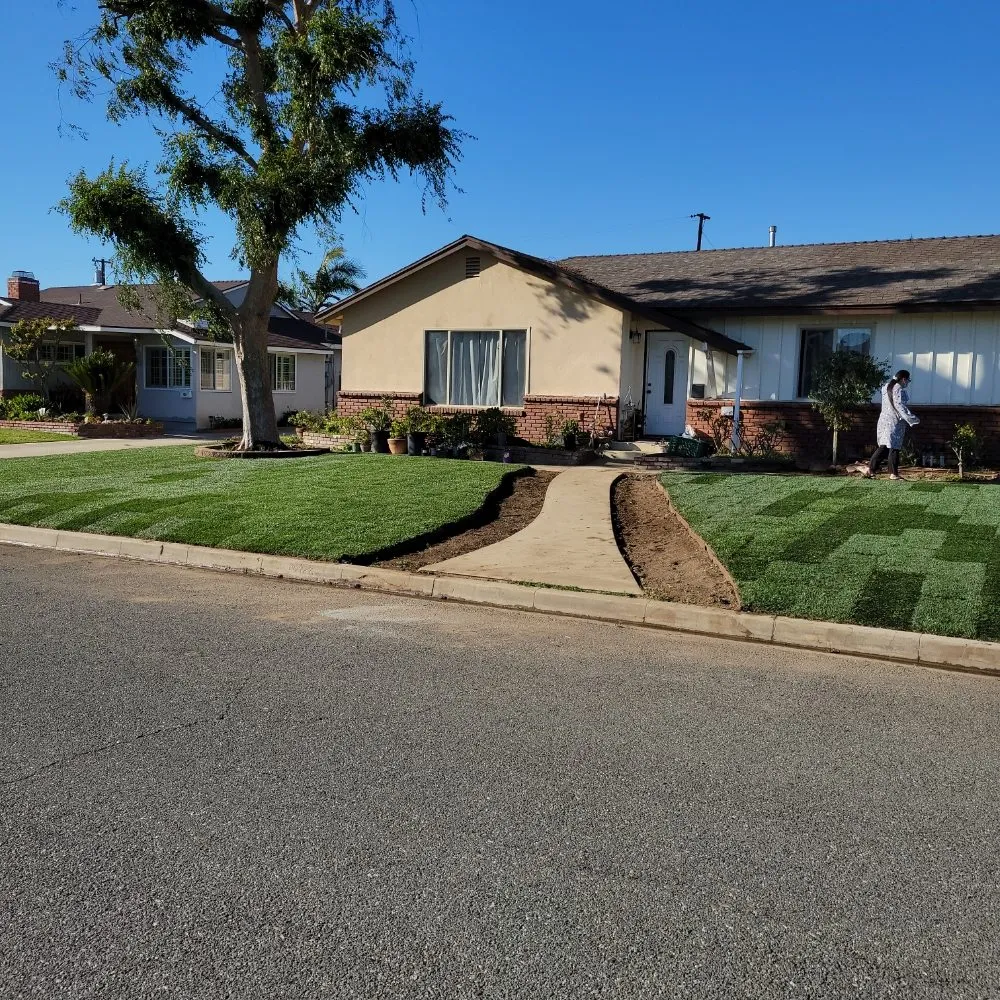Custom landscape installation in Los Angeles, CA - Arias Garden Service and Landscaping