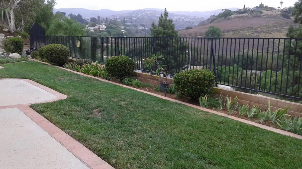Custom landscape design for year-round maintenance in Orange, CA by Arias Landscape and Garden Service