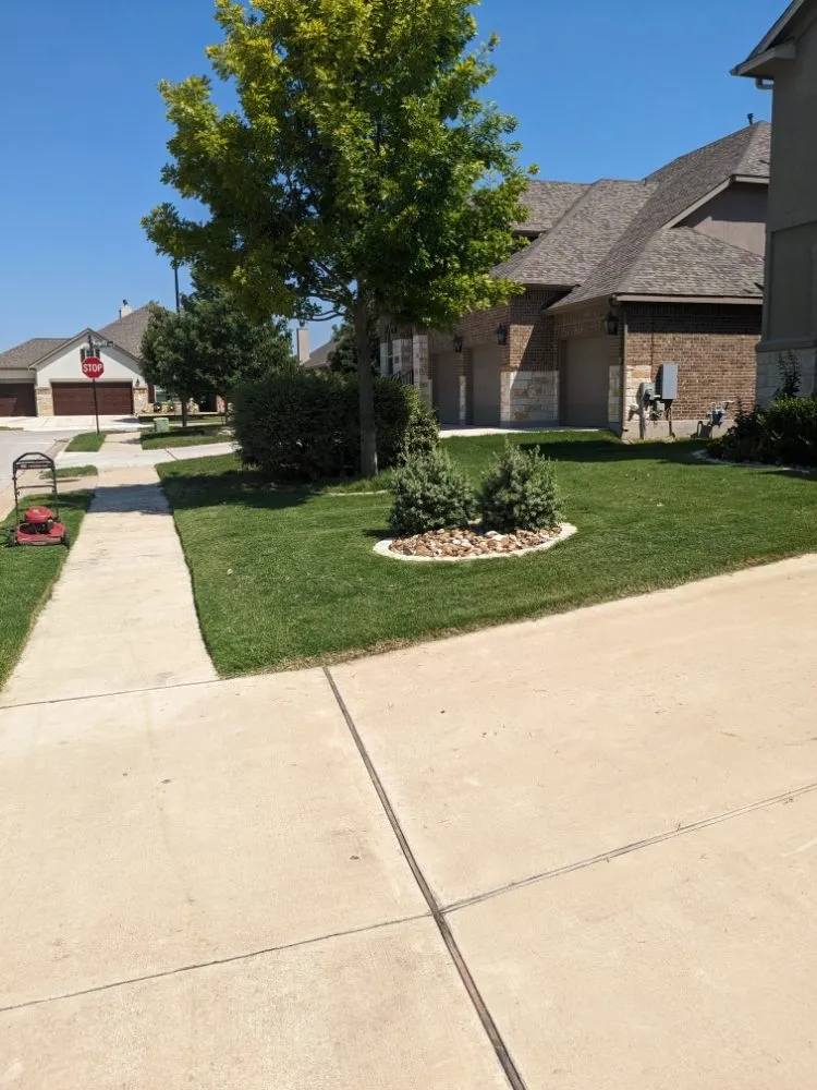 Professional landscaping services for homes in Cedar Park, TX by Ariatt Lawn Care
