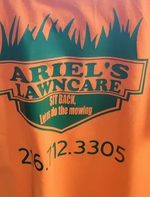 Ariel's Lawncare Logo