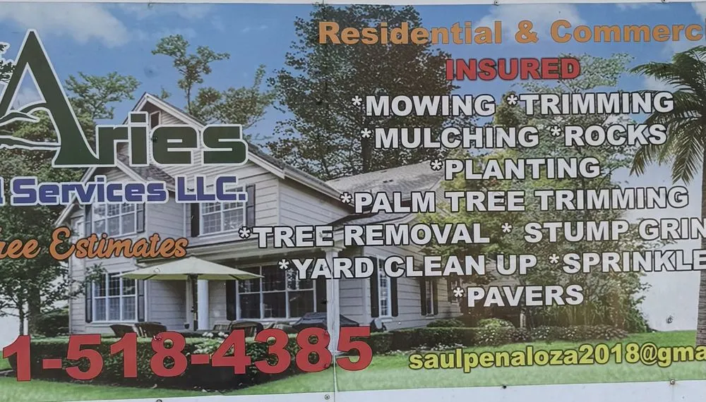 Professional outdoor landscaping experts serving Bradenton, FL - Aries Land Services