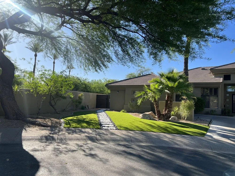 Top-rated residential landscaping in Phoenix, AZ by Arizona Artificial Lawns