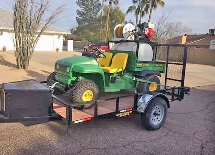 Professional lawn care service for residential properties in Glendale, AZ by Arizona Desert Weed Control