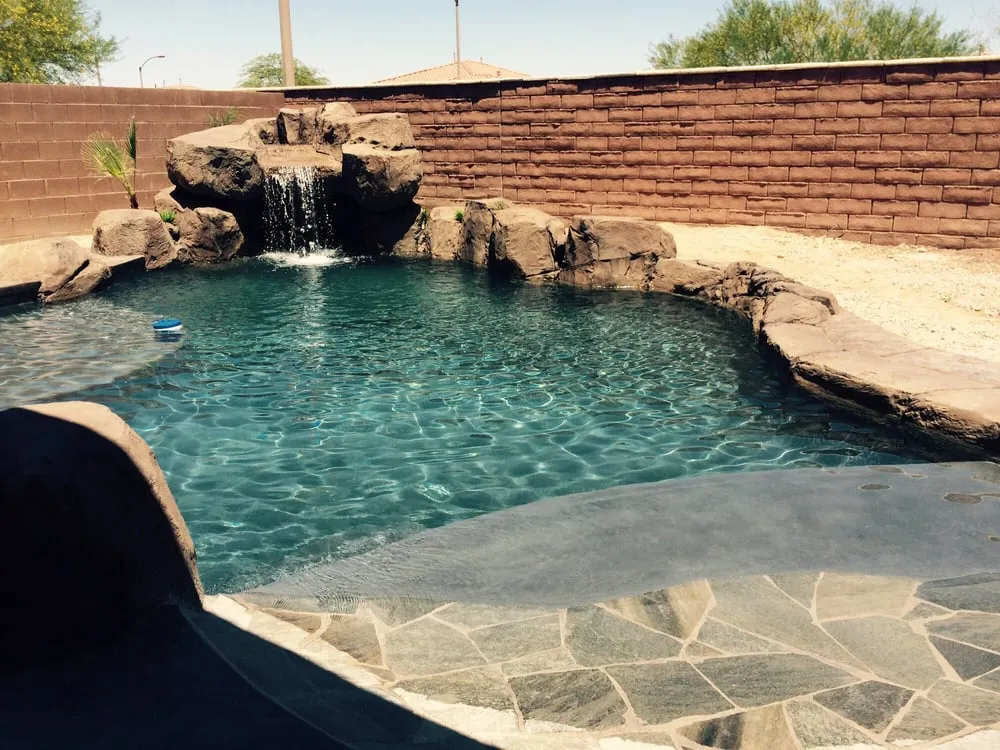 Custom landscaping services in Las Vegas, NV by Arizona Falls